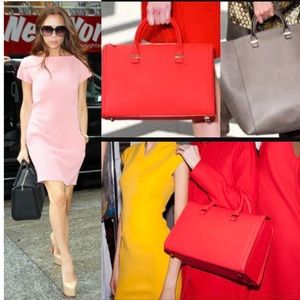 VICTORIA BECKHAM Runway Victoria Mini Buffalo Tote